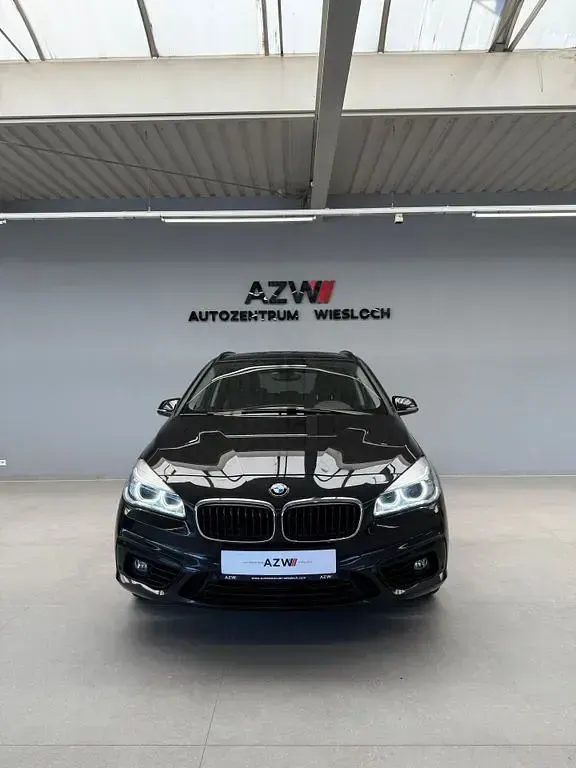 Gebraucht BMW 218 Active Tourer Sport Line 150 PS (110 kW) 2018 Schwarz Van / Kleinbus