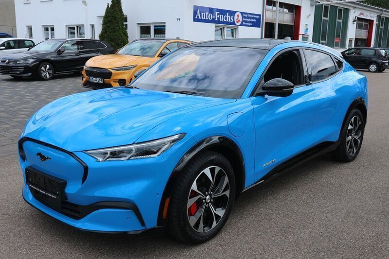 Grabber blue Gebraucht 2022 Ford Mustang Mach-E SUV | 29.999 € (Superpreis) - Bild 1/4