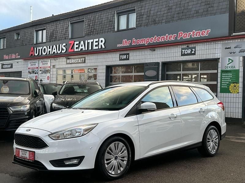 Weiß Gebraucht 2018 Ford Focus Business Edition Kombi | 11.990 € (Fairer Preis) - Bild 1/3