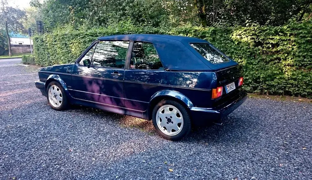 Gebraucht VW Golf Cabriolet Classicline 98 PS (72 kW) 1991 Blau Cabrio