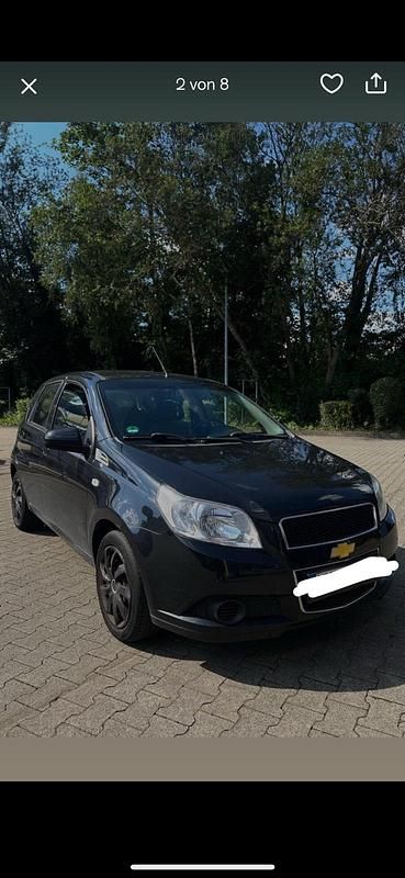 Schwarz Gebraucht 2010 Chevrolet Aveo Kleinwagen | 1.500 € (Fairer Preis) - Bild 1/3