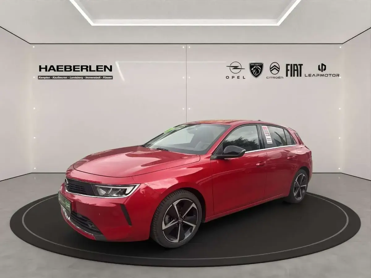Gebraucht Opel Astra Elegance 110 PS (80 kW) 2023 Rot Kleinwagen