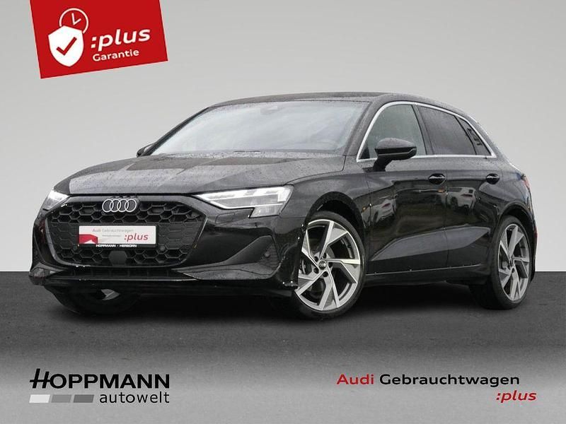 Mythosschwarz metallic Gebraucht 2024 Audi A3 Ambiente Limousine | 36.480 € (Etwas zu teuer) - Bild 1/4