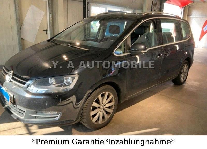 Gebraucht VW Sharan Highline 184 PS (135 kW) 2015 Schwarz Van / Kleinbus