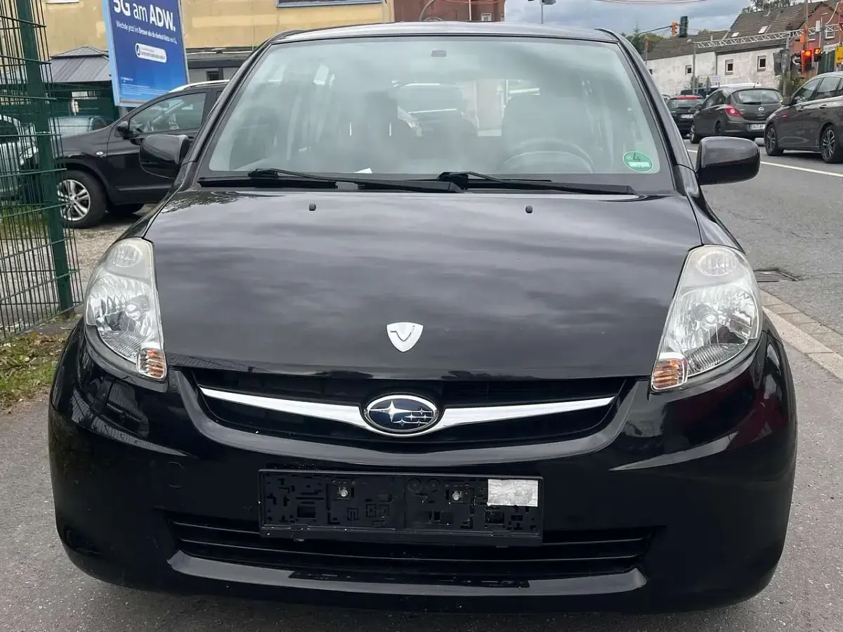 Gebraucht Subaru Justy Active 69 PS (50 kW) 2007 Schwarz Kleinwagen