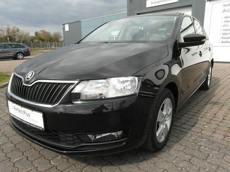 Gebraucht Skoda Rapid 110 PS (80 kW) 2018 Schwarz Kleinwagen
