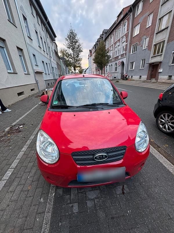 Gebraucht Kia Picanto 68 PS (50 kW) 2008 Rot Kleinwagen