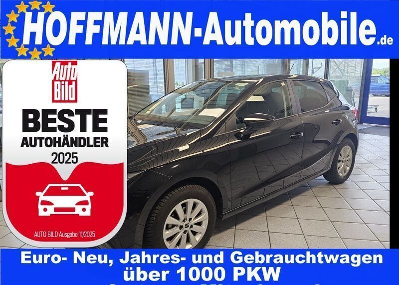 Midnightschwarzmet. (metallic) Gebraucht 2023 Seat Ibiza Style Limousine | 16.900 € (Fairer Preis) - Bild 1/4