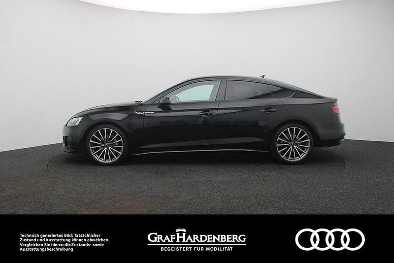 Gebraucht Audi A5 Sportback S-Line 204 PS (150 kW) 2022 Mythosschwarz metallic Kleinwagen