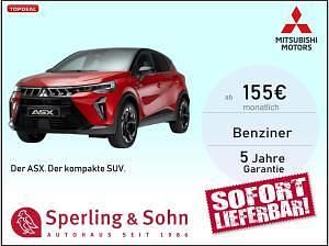 Neu Mitsubishi ASX 91 PS (66 kW) 2026 Rot (aurorarot metallic) SUV