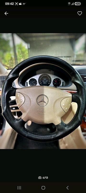 Gebraucht Mercedes E500 AMG 306 PS (225 kW) 2003 Schwarz Limousine