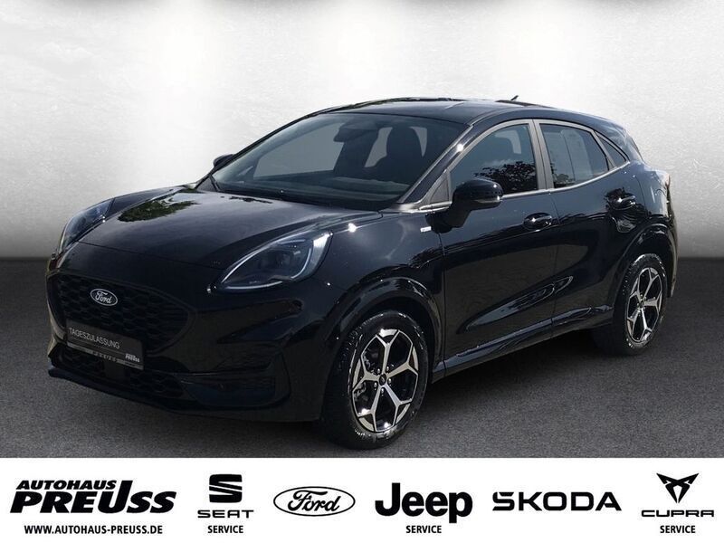 Obsidianschwarz metallic Neu 2024 Ford Puma ST-Line SUV | 26.990 € (Fairer Preis) - Bild 1/4