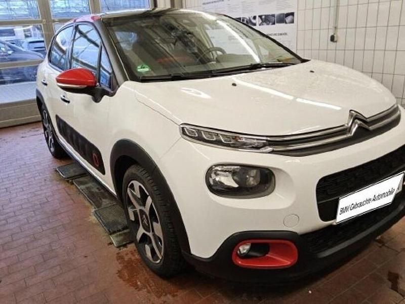 Gebraucht Citroën C3 Shine 82 PS (60 kW) 2018 Polar weiss Kleinwagen