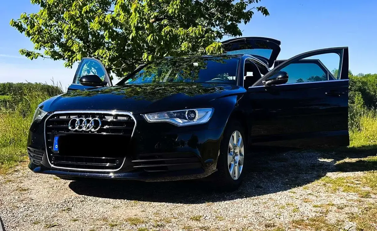 Gebraucht Audi A6 190 PS (139 kW) 2015 Schwarz Kombi