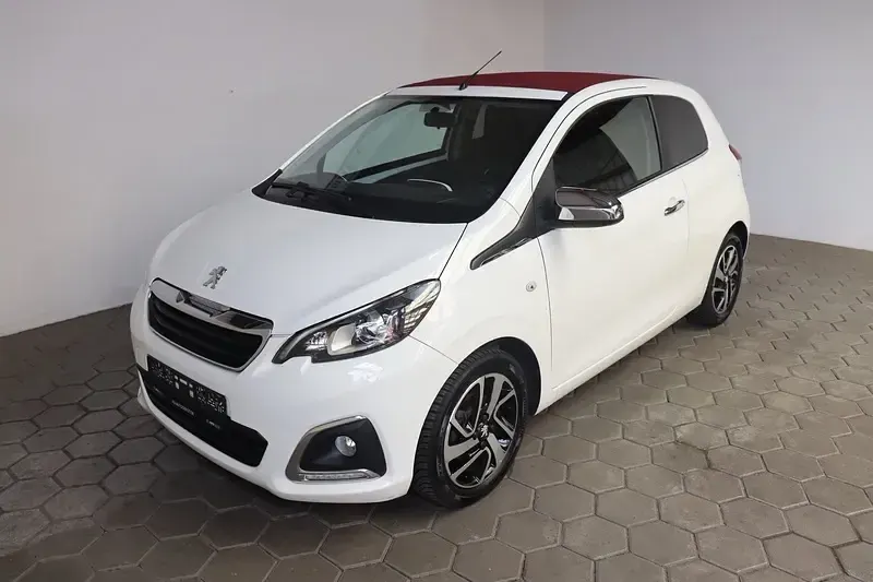 Gebraucht Peugeot 108 Allure 82 PS (60 kW) 2014 Weiß Kleinwagen