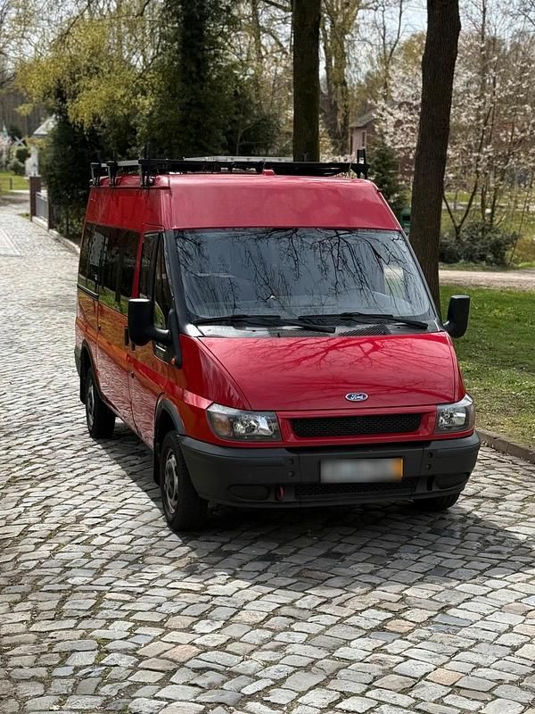 Second-hand Ford Transit 85 CP (62 kW) 2004 Roșu Monovolum