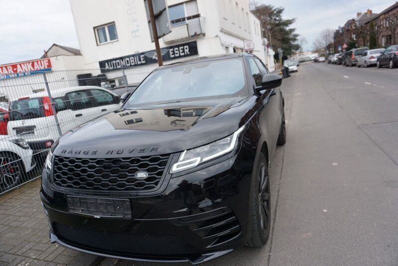 Schwarz Gebraucht 2020 Land Rover Range Rover Velar R-Dynamic SUV | 30.999 € (Superpreis) - Bild 1/4