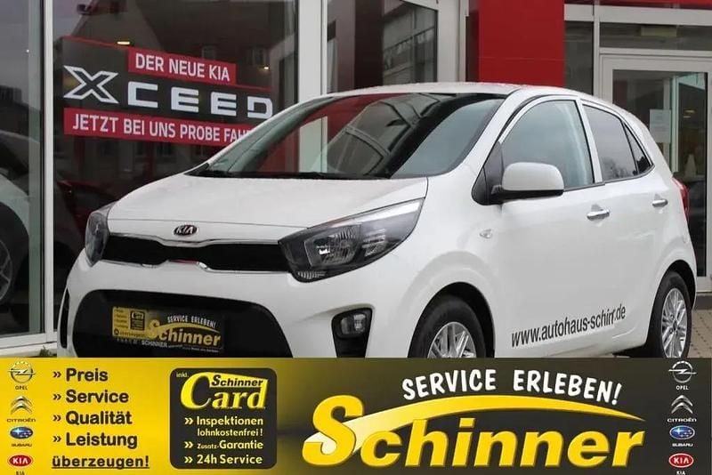 Weiß Gebraucht 2020 Kia Picanto DREAM-TEAM Edition Kleinwagen | 9.990 € (Fairer Preis) - Bild 1/2