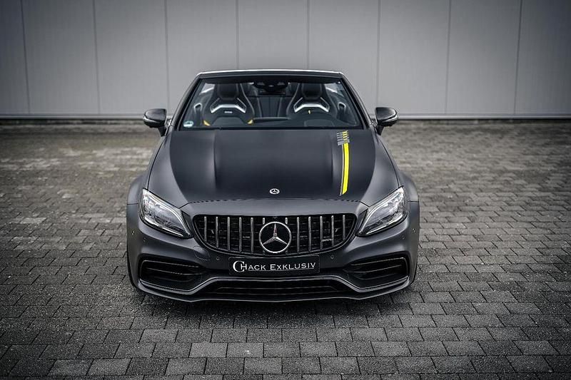 Grau Gebraucht 2022 Mercedes C63S AMG AMG Cabrio | 85.999 € (Teuer) - Bild 1/4