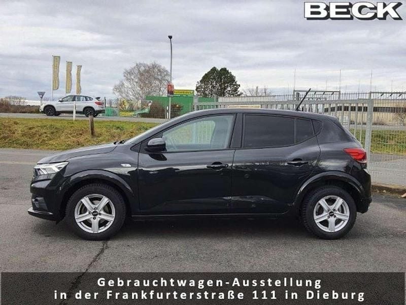 Gebraucht Dacia Sandero Comfort 91 PS (66 kW) 2021 Perlmuttschwarz Kleinwagen