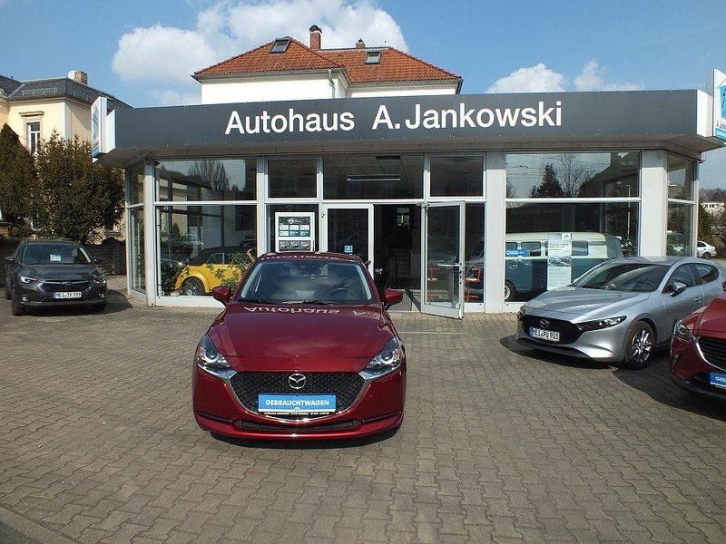Gebraucht Mazda 2 Exclusive 90 PS (66 kW) 2022 Rot Limousine