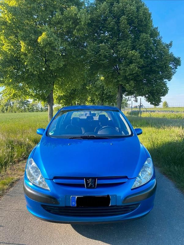 Gebraucht Peugeot 307 109 PS (80 kW) 2001 Blau Kleinwagen