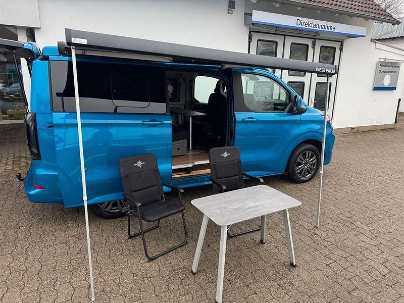 Gebraucht Ford Transit Custom Nugget 170 PS (125 kW) 2025 Digital aqua blue metallic Van / Kleinbus