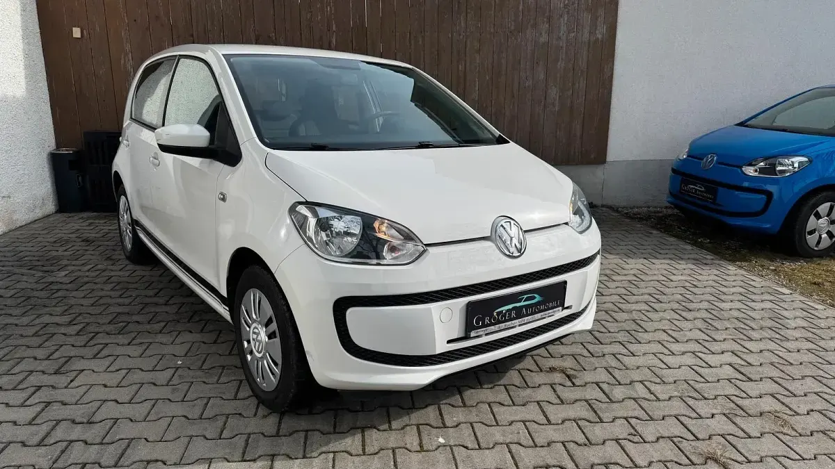 Gebraucht VW up! 59 PS (43 kW) 2014 Weiß Kleinwagen