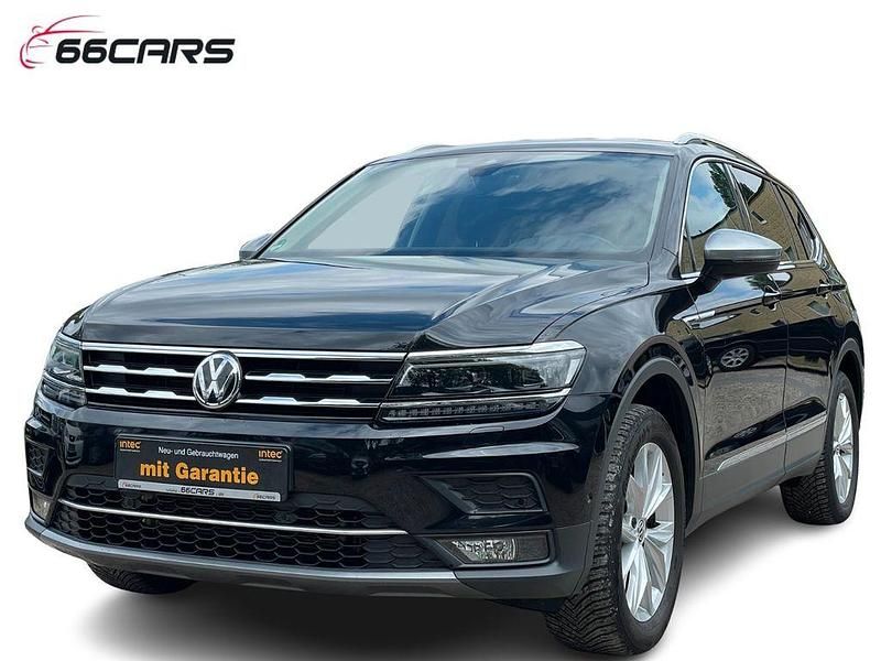 Gebraucht VW Tiguan Allspace Highline 150 PS (110 kW) 2021 Schwarz SUV