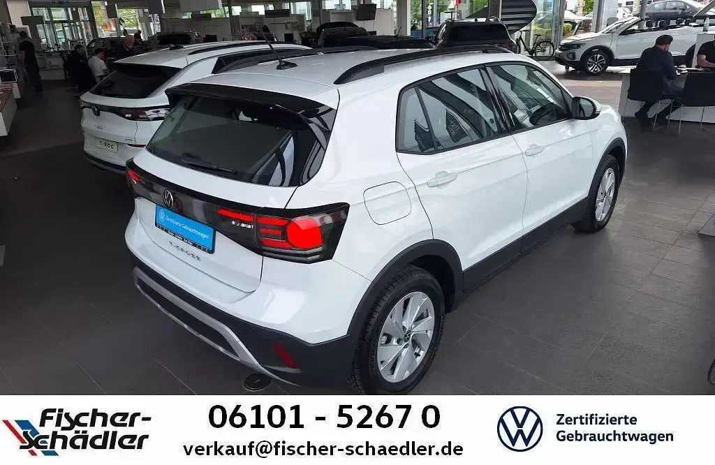 Gebraucht VW T-Cross Life 116 PS (85 kW) 2025 Pure white SUV