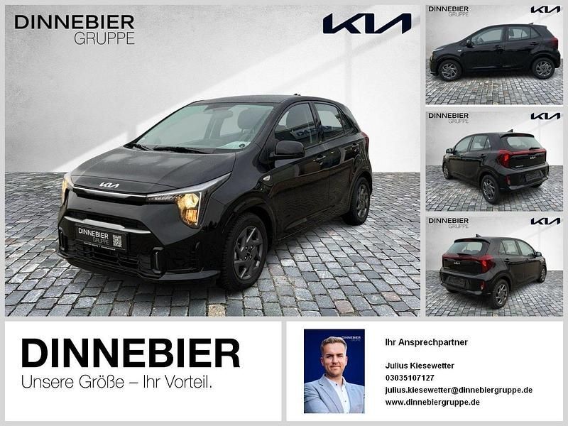 Auroraschwarz met Gebraucht 2024 Kia Picanto Vision Kleinwagen | 16.990 € (Fairer Preis) - Bild 1/4