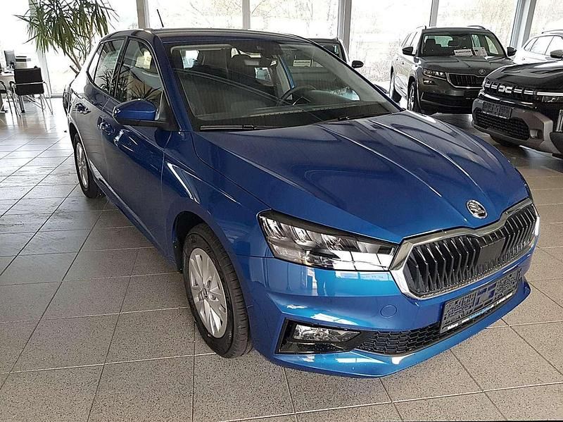 Gebraucht Skoda Fabia Selection 116 PS (85 kW) 2024 Blau Kleinwagen