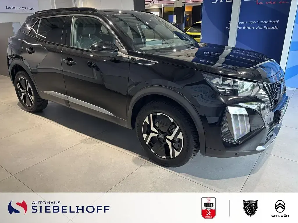 Gebraucht Peugeot 2008 GT 131 PS (96 kW) 2024 Schwarz SUV