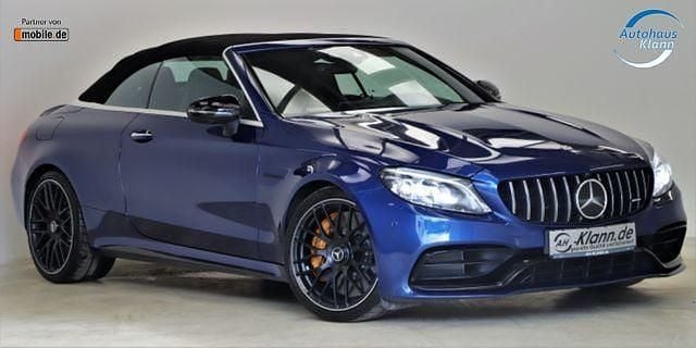 Blau Gebraucht 2021 Mercedes C63S AMG AMG Cabrio | 79.999 € - Bild 1/4