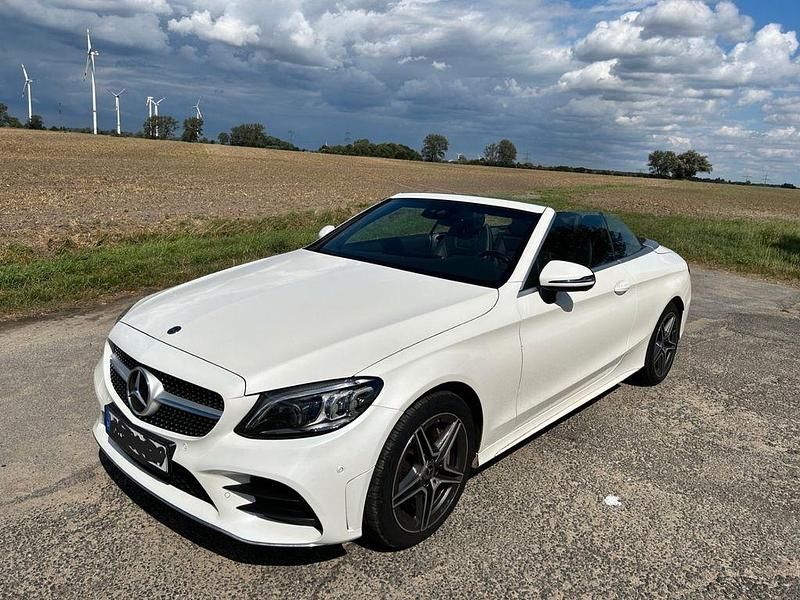 Weiß Gebraucht 2019 Mercedes C400 Cabrio | 33.500 € (Superpreis) - Bild 1/4