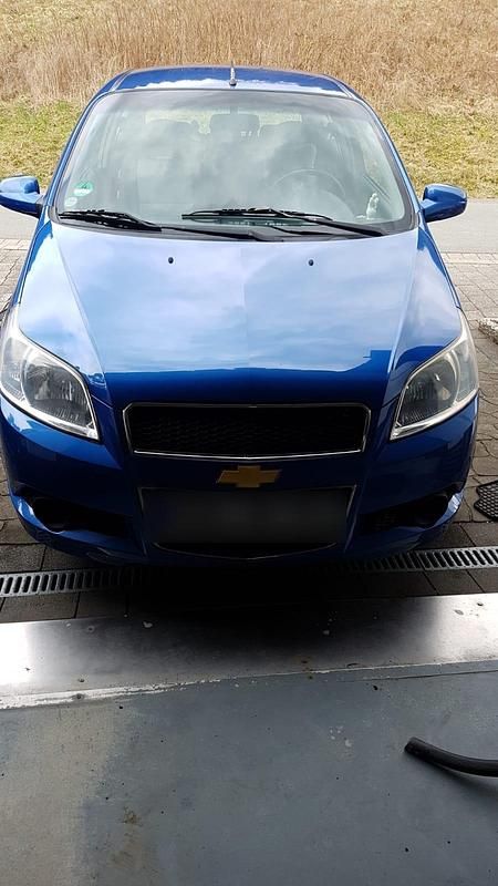 Gebraucht Chevrolet Aveo 84 PS (61 kW) 2009 Blau Kleinwagen