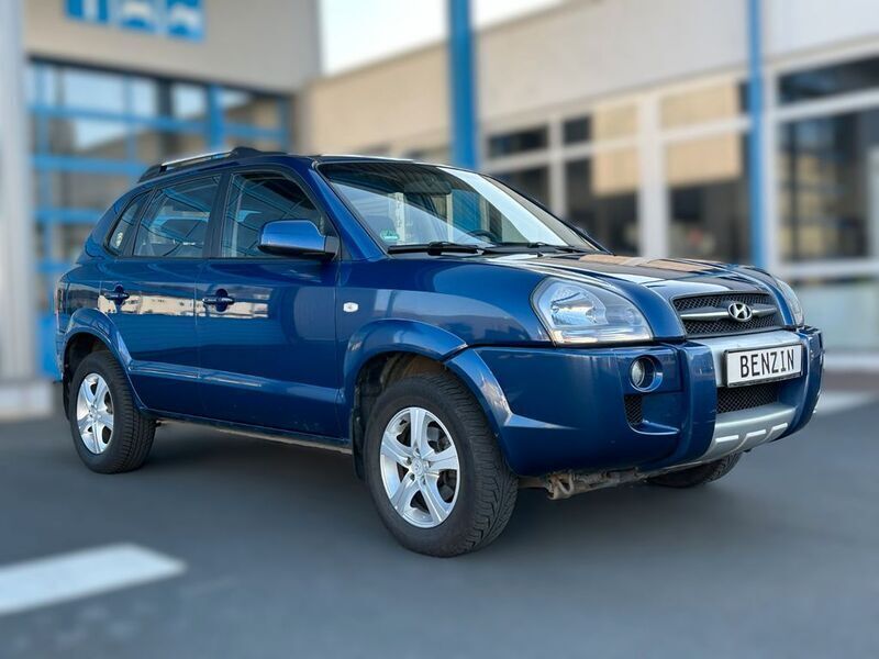 Blau Gebraucht 2008 Hyundai Tucson GLS SUV | 4.399 € (Fairer Preis) - Bild 1/4