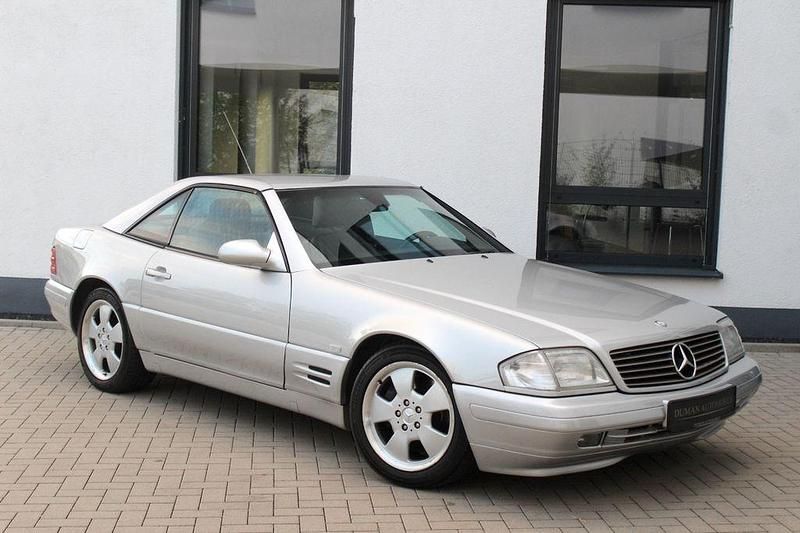Gebraucht Mercedes SL320 224 PS (164 kW) 2000 Silber Cabrio