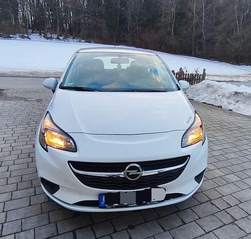 Gebraucht Opel Corsa Edition 69 PS (50 kW) 2017 Weiß Kleinwagen