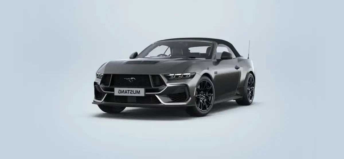 Neu Ford Mustang GT Convertible 446 PS (328 kW) 2026 Carbonized gray/asher gray Cabrio