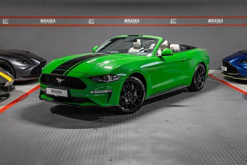Venomgrün Gebraucht 2019 Ford Mustang Active Cabrio | 31.950 € (Guter Preis) - Bild 1/4