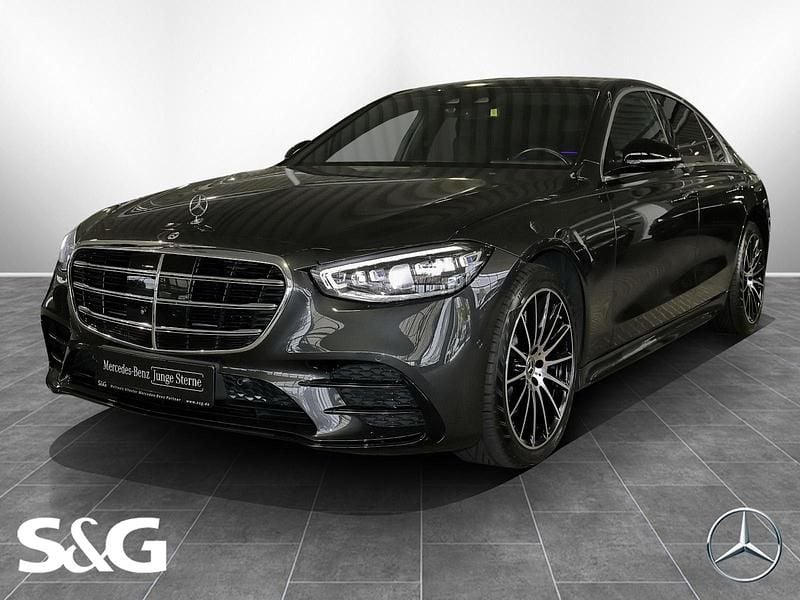 Metalliclack graphitgrau Gebraucht 2021 Mercedes S450 AMG Limousine | 82.970 € - Bild 1/4
