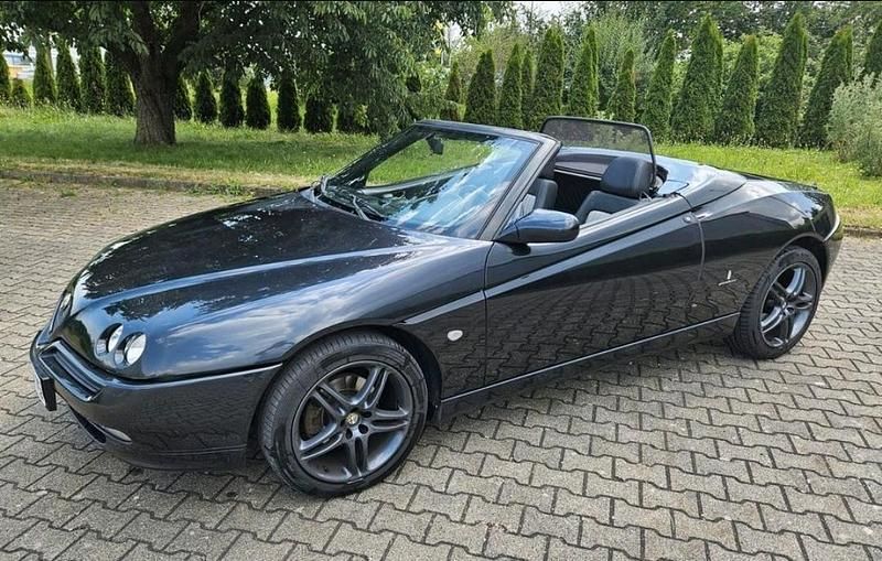 Schwarz Gebraucht 2002 Alfa Romeo Spider Cabrio | 5.999 € (Teuer) - Bild 1/4