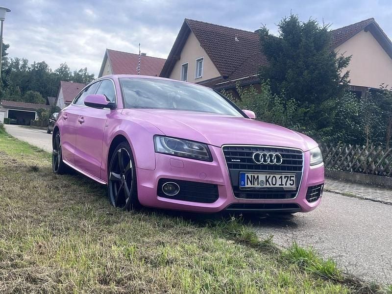 Grau Gebraucht 2011 Audi A5 Sportback Sport Limousine | 7.000 € (Superpreis) - Bild 1/4
