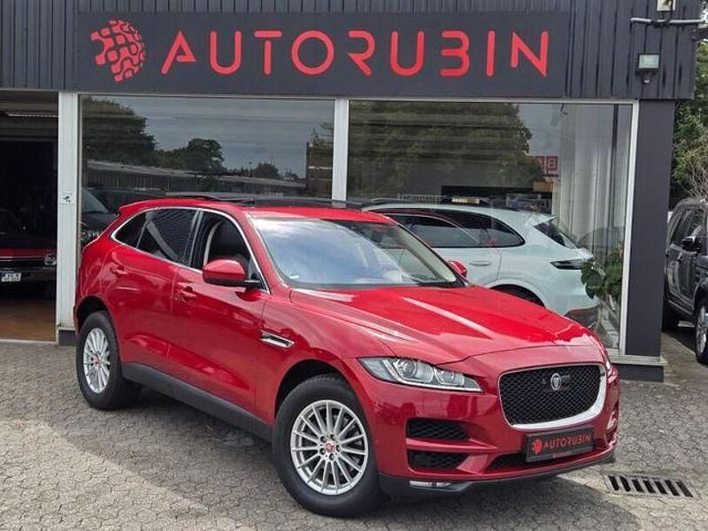 Rot Gebraucht 2017 Jaguar F-Pace Prestige SUV | 20.900 € (Fairer Preis) - Bild 1/4