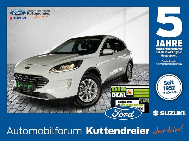 Frostweiß Gebraucht 2022 Ford Kuga Titanium SUV | 21.340 € (Superpreis) - Bild 1/4
