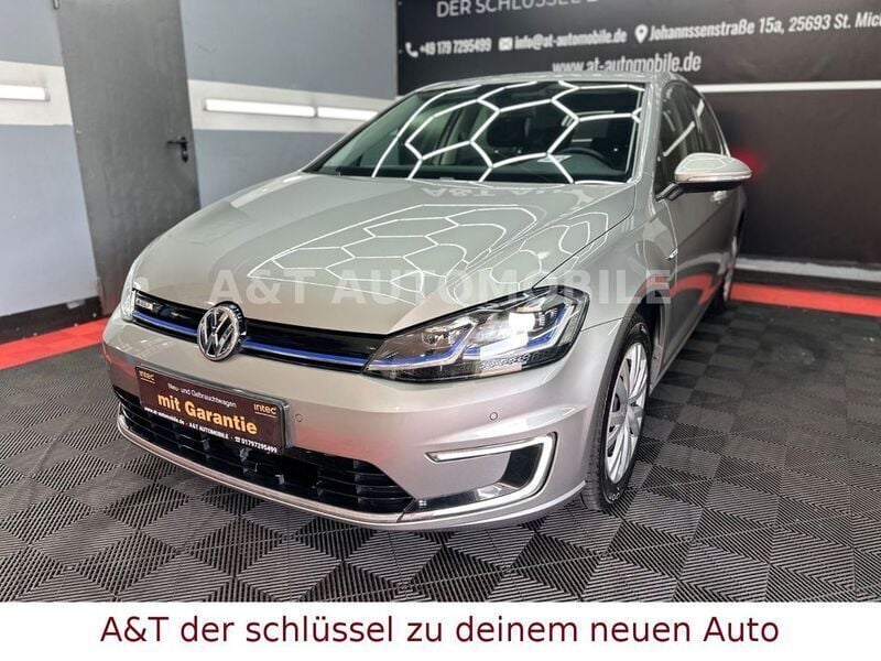 Gebraucht VW e-Golf 100 kW (136 PS) 2017 Silber Kleinwagen