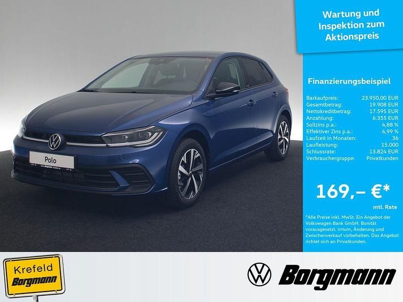 Reef blue metallic Gebraucht 2024 VW Polo Move Limousine | 23.950 € (Etwas zu teuer) - Bild 1/4