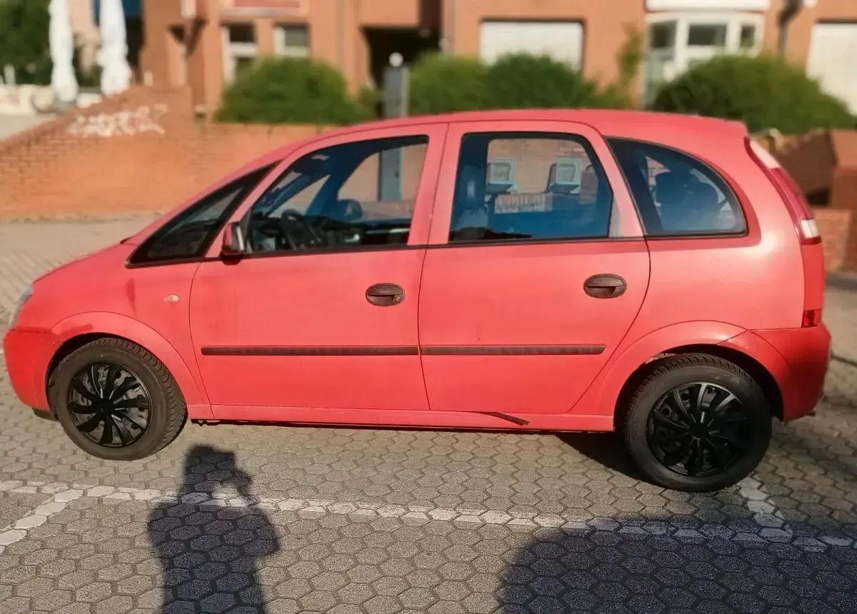 Gebraucht Opel Meriva 125 PS (91 kW) 2004 Rot Van / Kleinbus