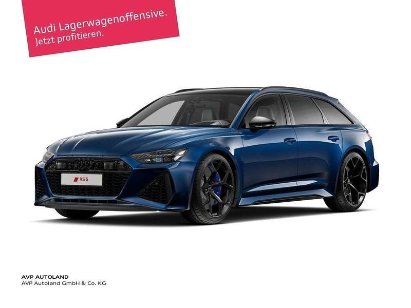 Ascariblau metallic Neu 2025 Audi RS6 Performance Kombi | 160.990 € (Fairer Preis) - Bild 1/3